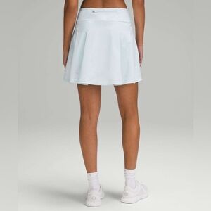 Lululemon Pace Rival Skirt Powder Blue Golf Tennis Size 10 Women's